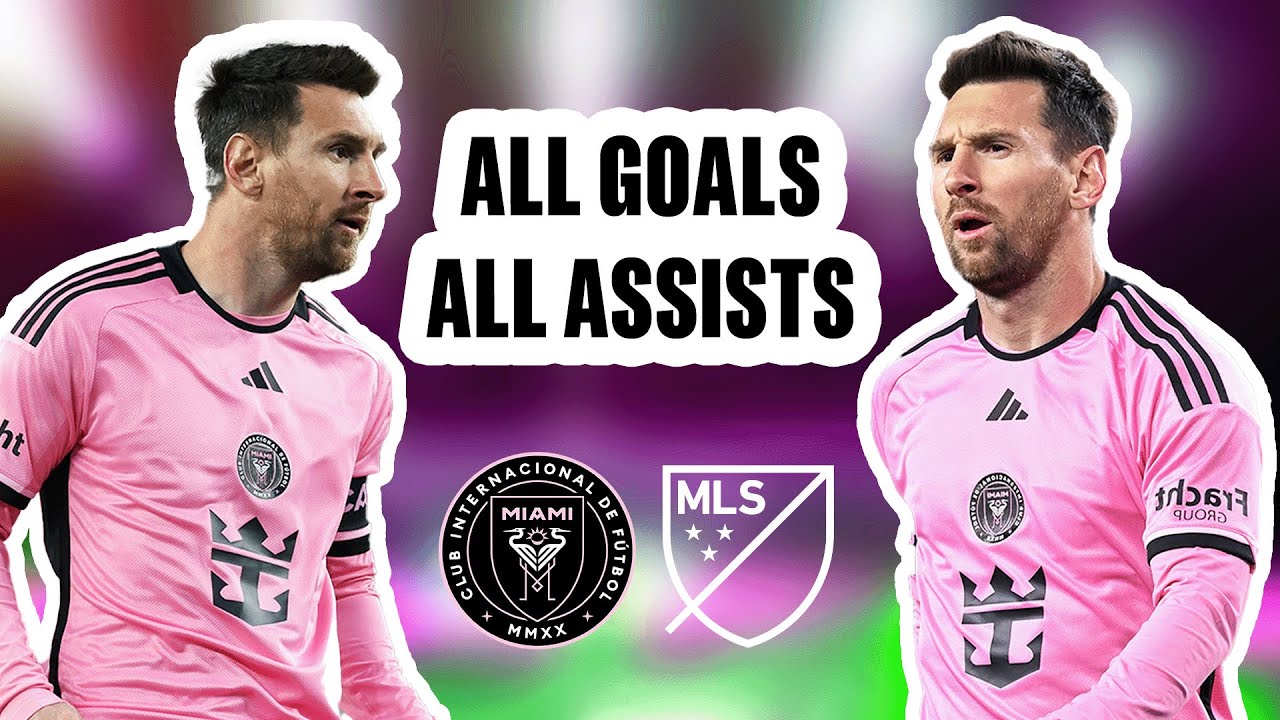 Messi Tous les objectifs et assassines de MLS 2024