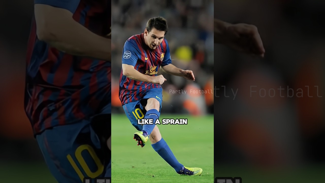 Messi's Free Kick Technique can Cause Serious Injury