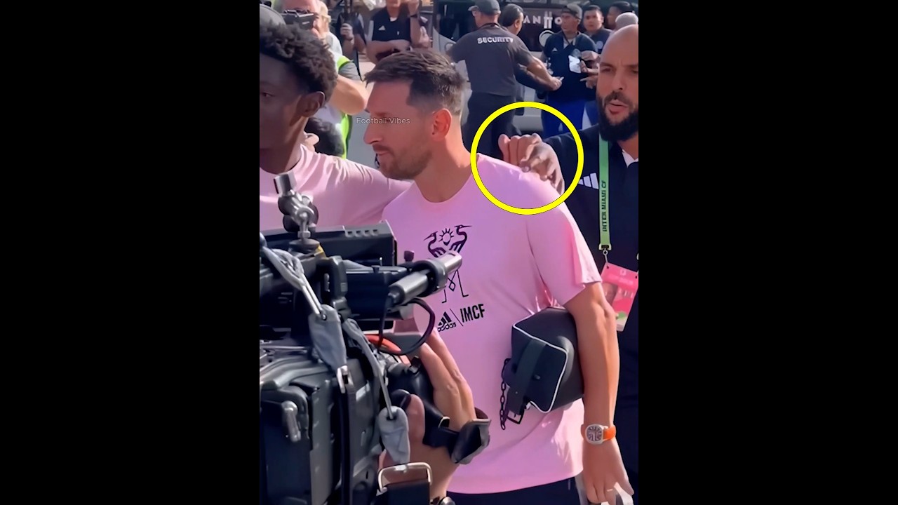 Messi's Real Bodyguard ð¥