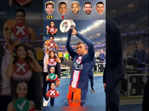 Sergio Ramos, Kylian Mbappe, Ronaldo, Neymar JR, Leo Messi ð¤ªð¥ #footballShorts #shorts