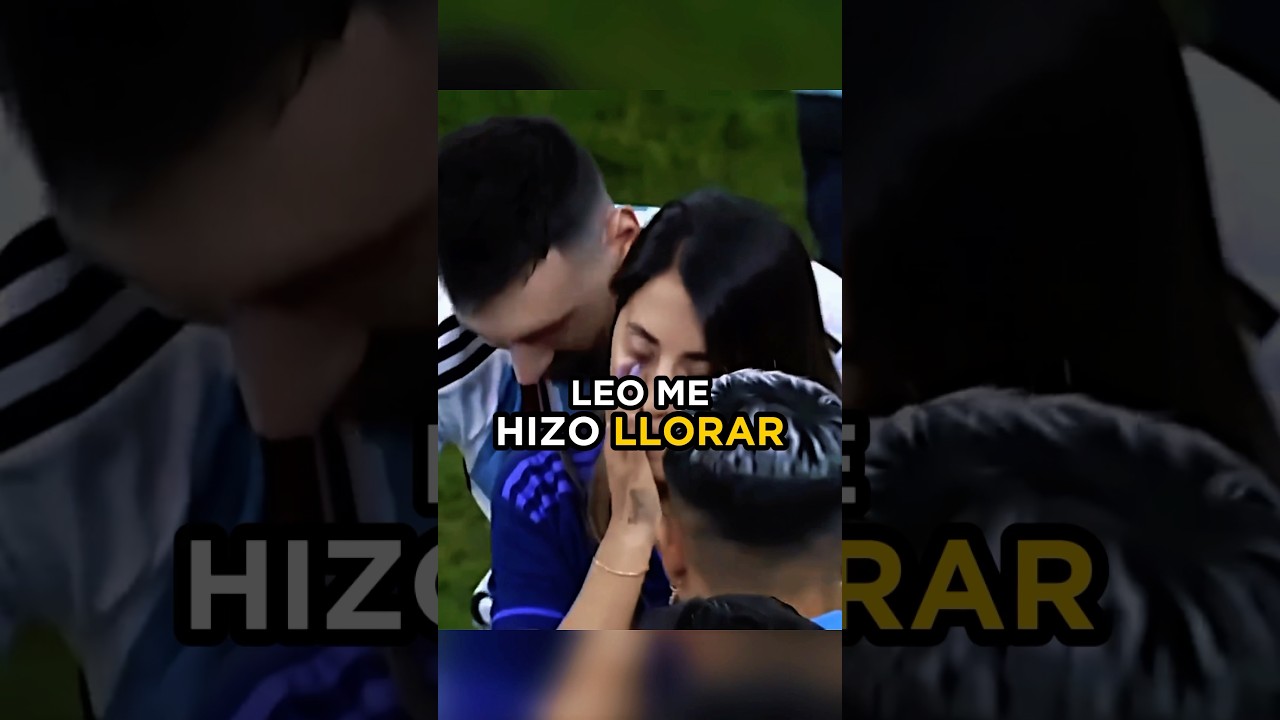 Antonela parle de la leçon de vie que Leo Messi lui a donné ❤️