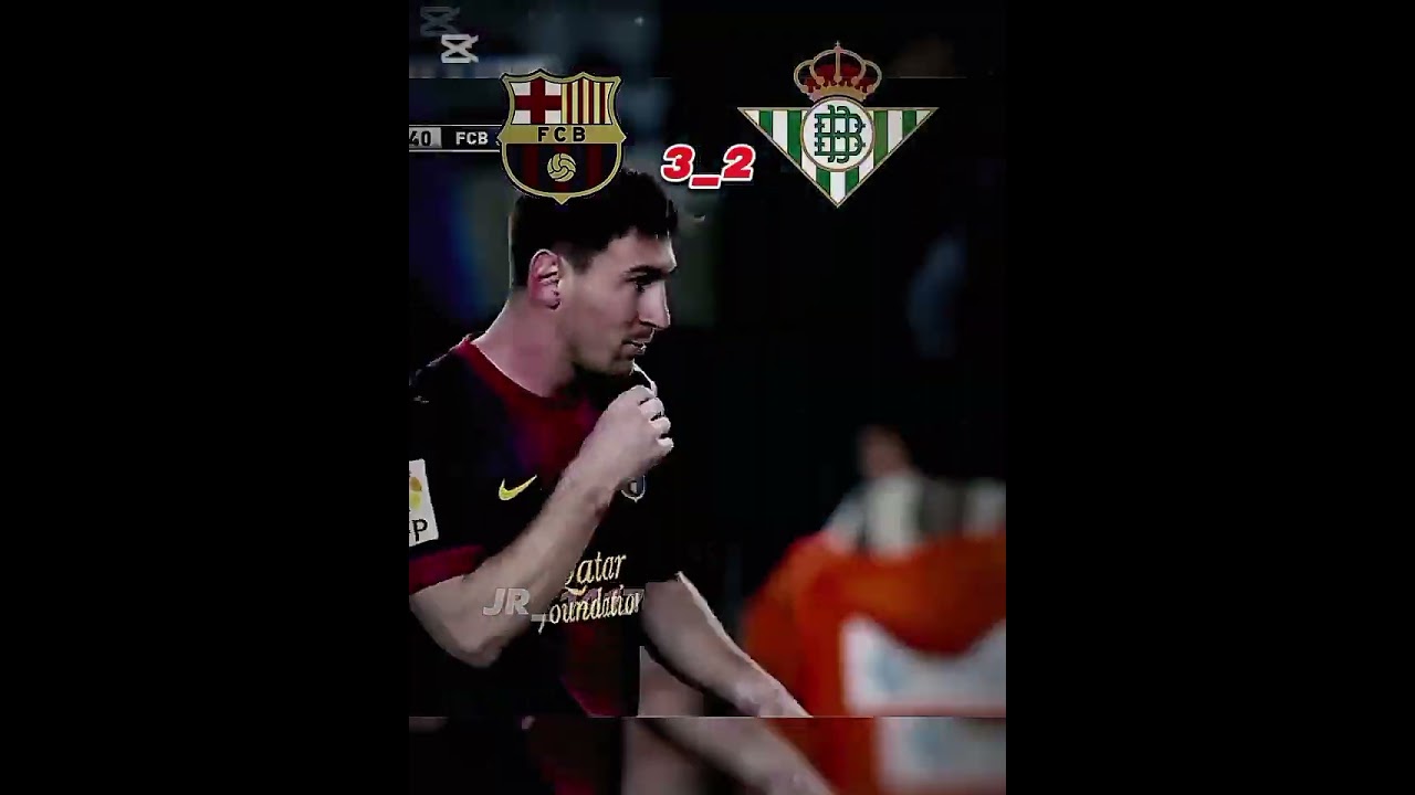 cuando messi entra a la canchaðð¥#football #futboledit #barcelona #leomessi #betis