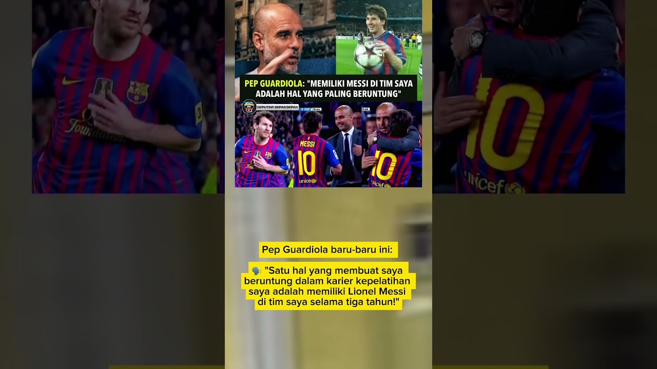 Guardiola suka sama messi#shortvideo #leo #leomessi #lionelmessi #messi #goat #pepguardiola #barca