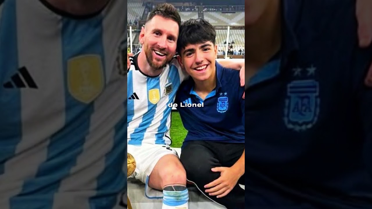 L'enfant le plus chanceux du monde #football #foot #leo #messi #shorts