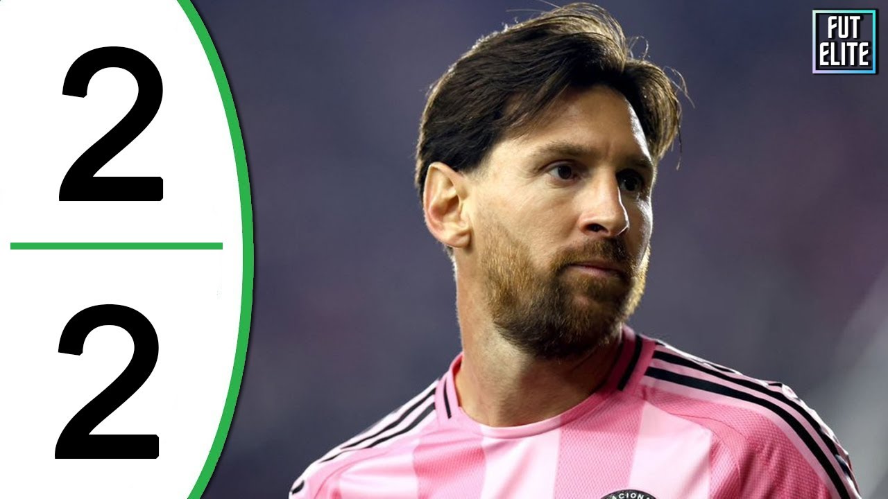 Lionel Messi 2 Aide à l'Inter Miami vs New York 2-2 Saillants étendus 2025