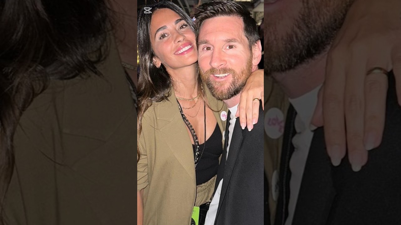 Lionel Messi ⚽ avec sa femme Antonela Roccuzzo # Short #Lionelmessi #antonelaroccuzzo #shorts