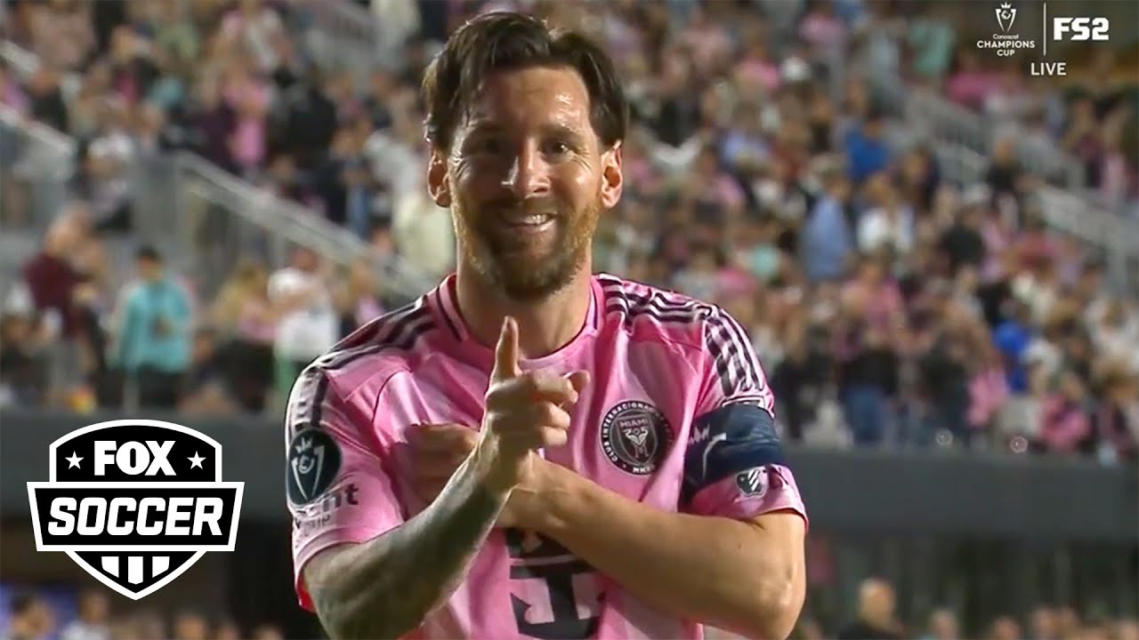 Lionel Messi frappe d'abord pour Inter Miami avec une photo parfaite par rapport à Sporting KC