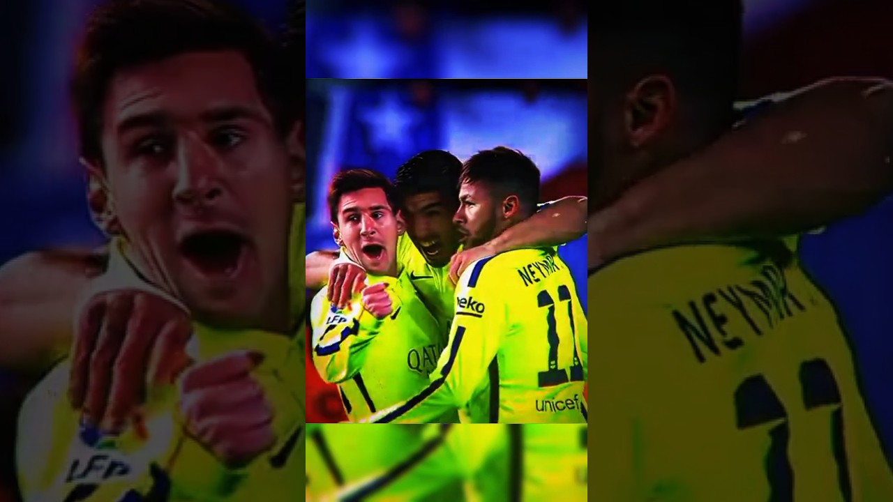 Respectez leur amitié ð Leo Messi, Neymar Jr et Luis Suarez ð¥ # Barcelone #messi #neyMarjr