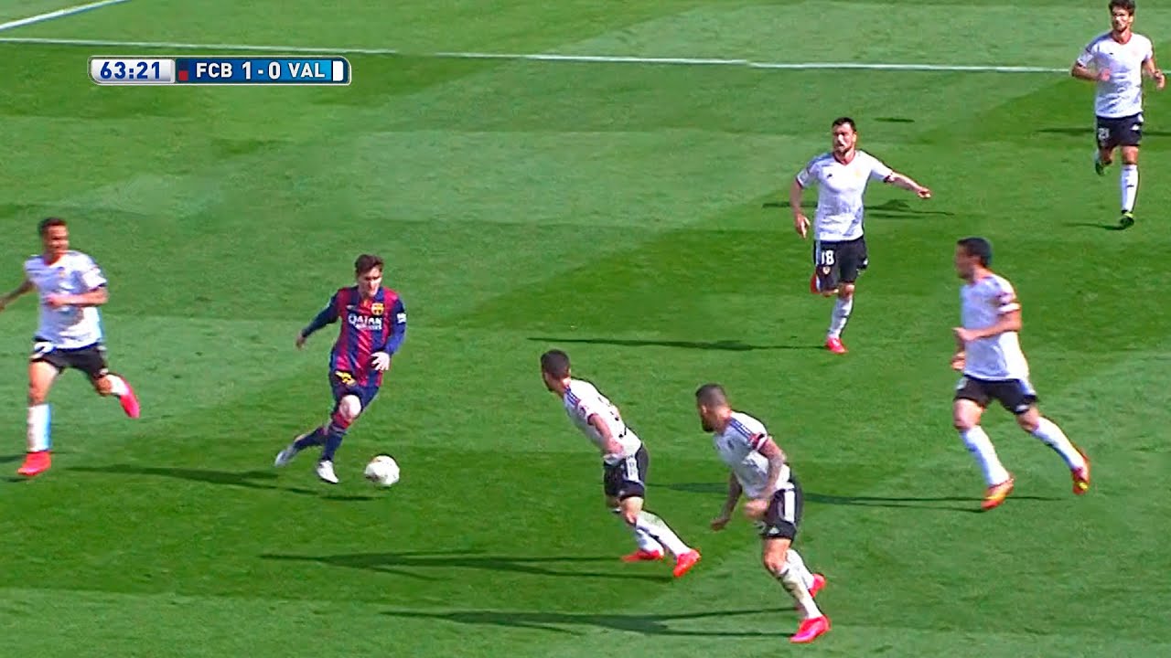 Lionel Messi vs Valencia (Home) 2014-15 Commentaire anglais HD 1080i50