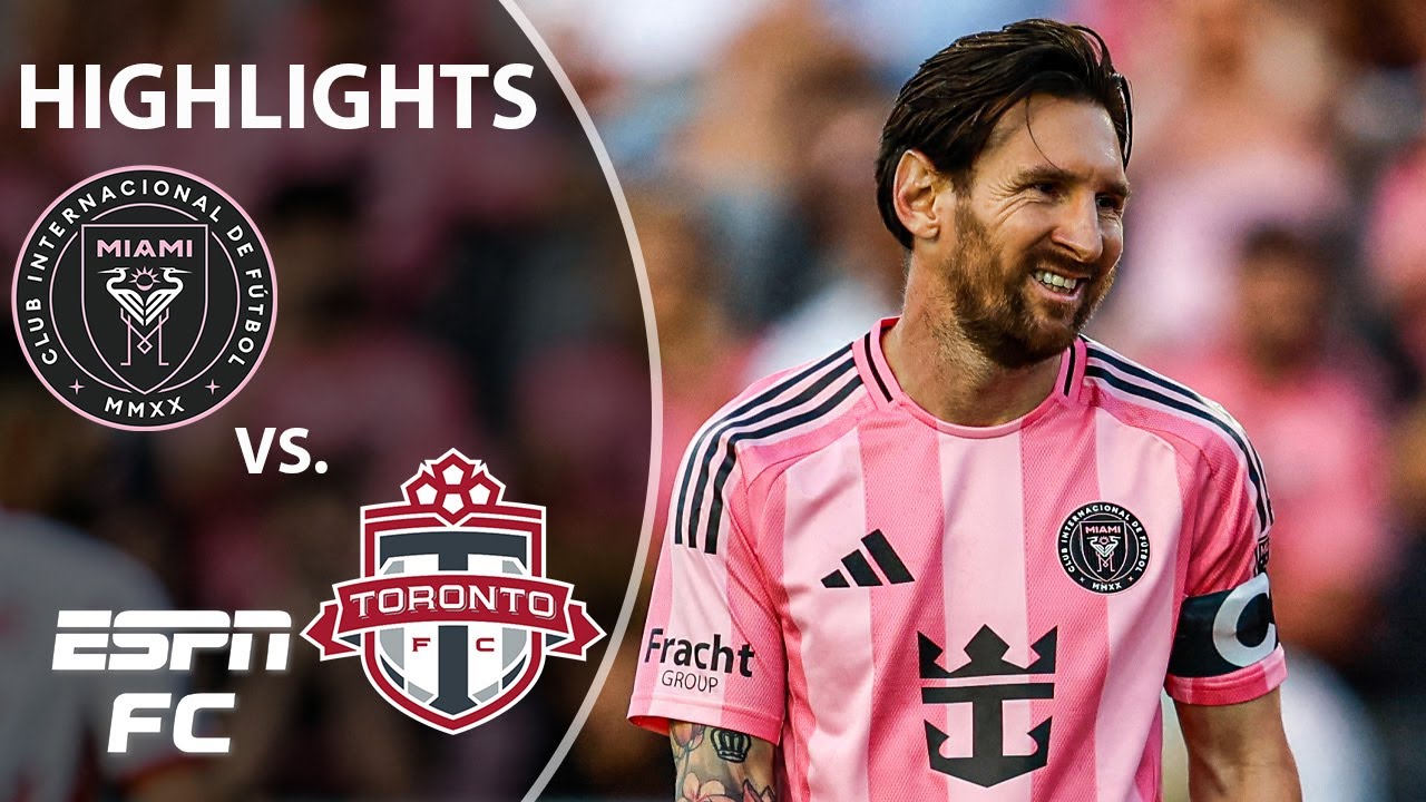 Scores Lionel Messi ð¥ Inter Miami vs Toronto FC | MLS FAITS MLS | ESPN FC