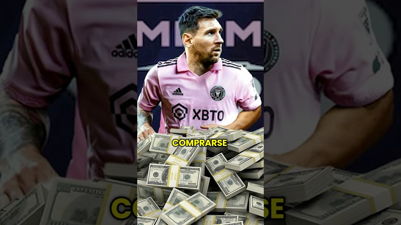 Cuánto dinero gana Messi cada minuto? #messi #leomessi #dinero #inversion #millonario #millonarios
