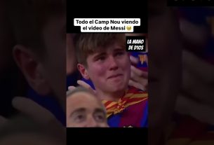 EL DIA QUE EL CAMP NOU SE DESPIDIO DE MESSI