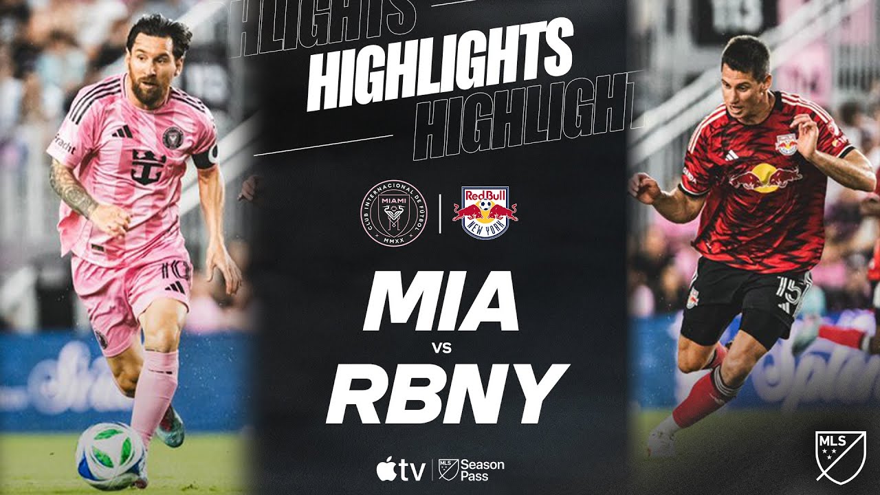 Inter Miami CF contre New York Red Bulls | Pilation des points forts du match complet | Messi, Suárez Bag OutS!