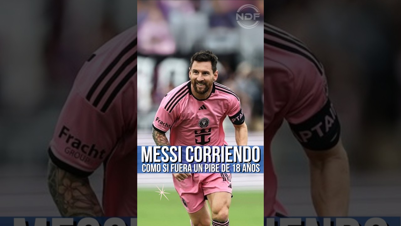 Leo Messi coulant comme un enfant de 18 ans ð± ð±