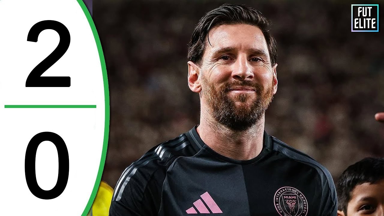 Lionel Messi - Vancouver Whitecaps vs Inter Miami 2-0 Faits saillants et buts étendus 2025