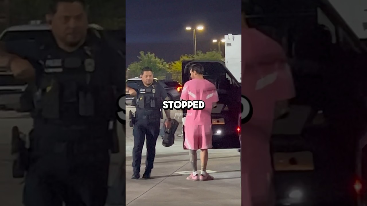 Lionel Messi Was Stopped By Police, Immediately After The Match ð¡