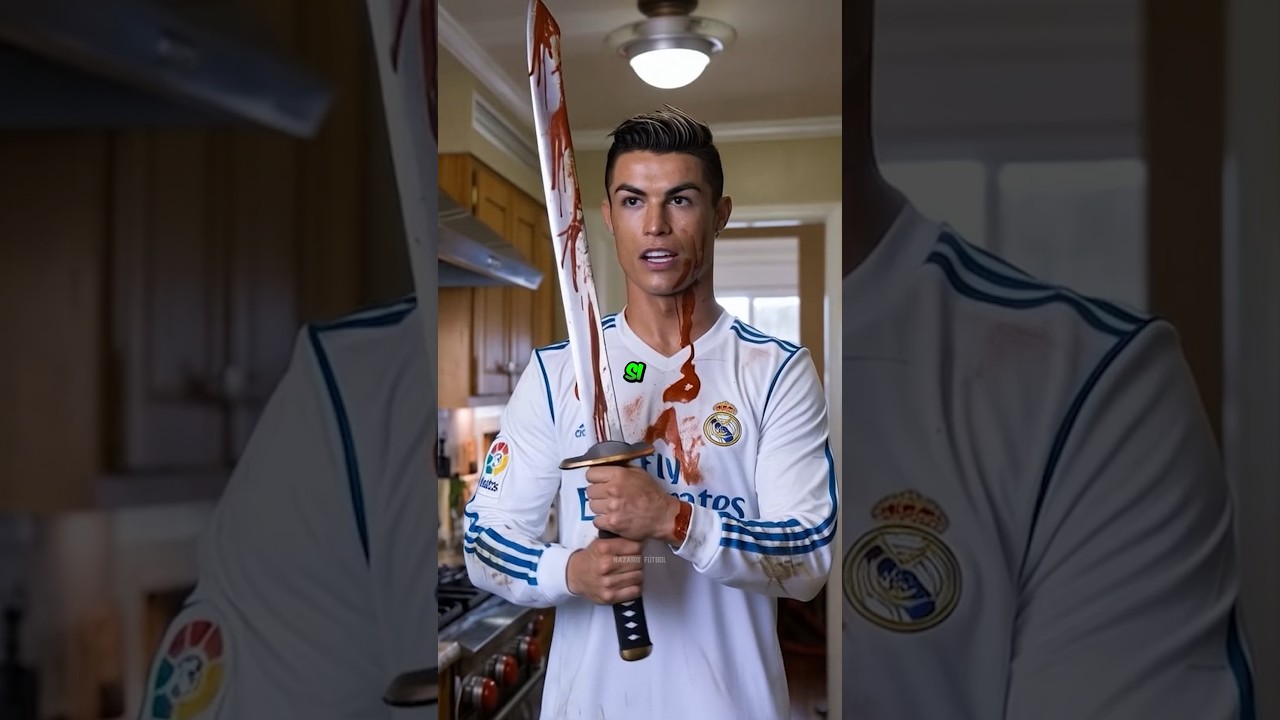 Messi denuncia a Ronaldo a la policía por tener sangre encima!ð¡️ðµ