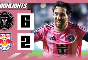 Messi laisse tomber Masterclass et crée l'histoire aux États-Unis | Inter Miami vs NY Red Bulls 6-2 | POINTS FORTS