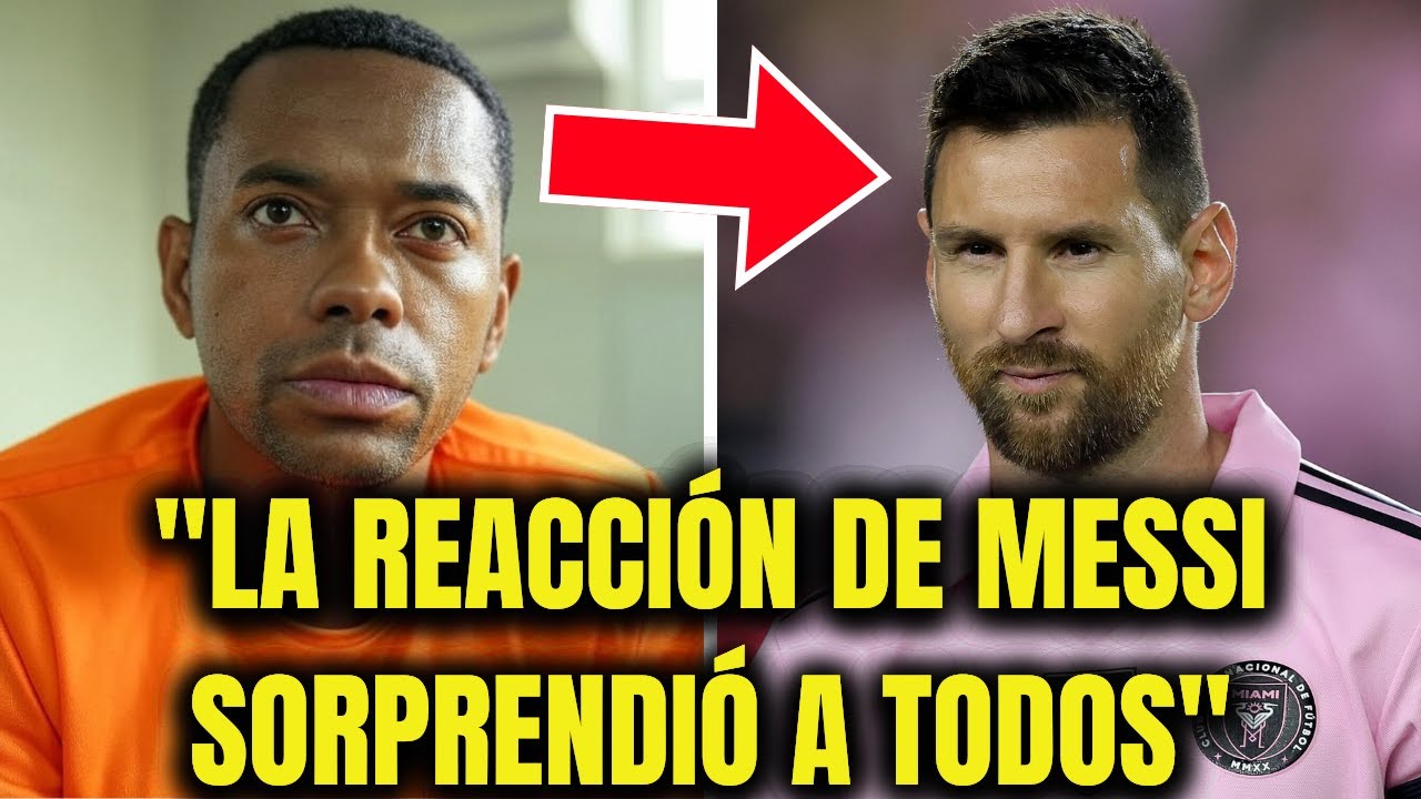 Messi rend visite à Robinho en prison, mais ce qu'il a dit excité tout le monde ...