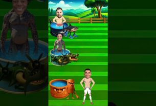 Qui va aider Ronaldo ð¥º? Ronaldo vs Messi vs M. Beast vs Speed ​​#Ronaldo #Messi #mrbeast #Speed