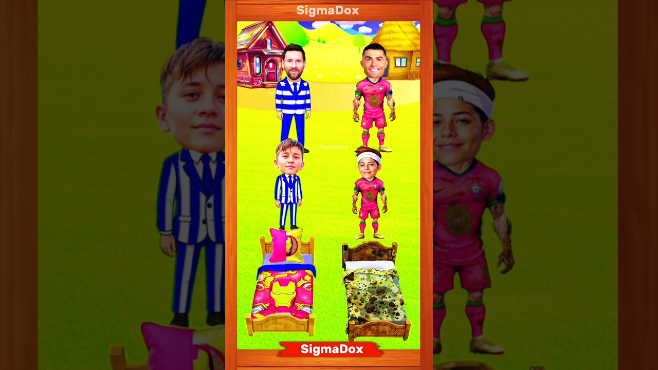 Ronaldo vs Messi - Qui est POOR_ð±ð¸ #RONALDO #FOOTBALLLEGENDS #SCOREPLAYER #MESSI #RONALDOVSMESSI