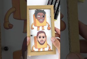 tung tung tung sahur x ishowspeed x Leo Messi cardbord eyes game #shorts #tungtungtungsahur