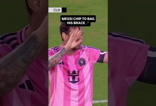 Leo Messi a une attelle en première mi-temps ✌️ð¥ #Intermiami #soccer #goal #messi