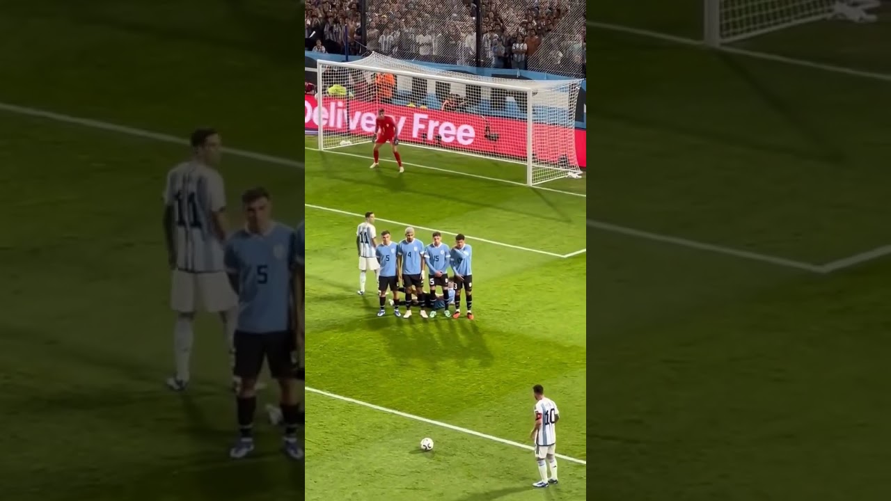 LEO MESSI CONTRA URUGUAY ðºð¾ð @Tenfieldoficial @AFASeleccion