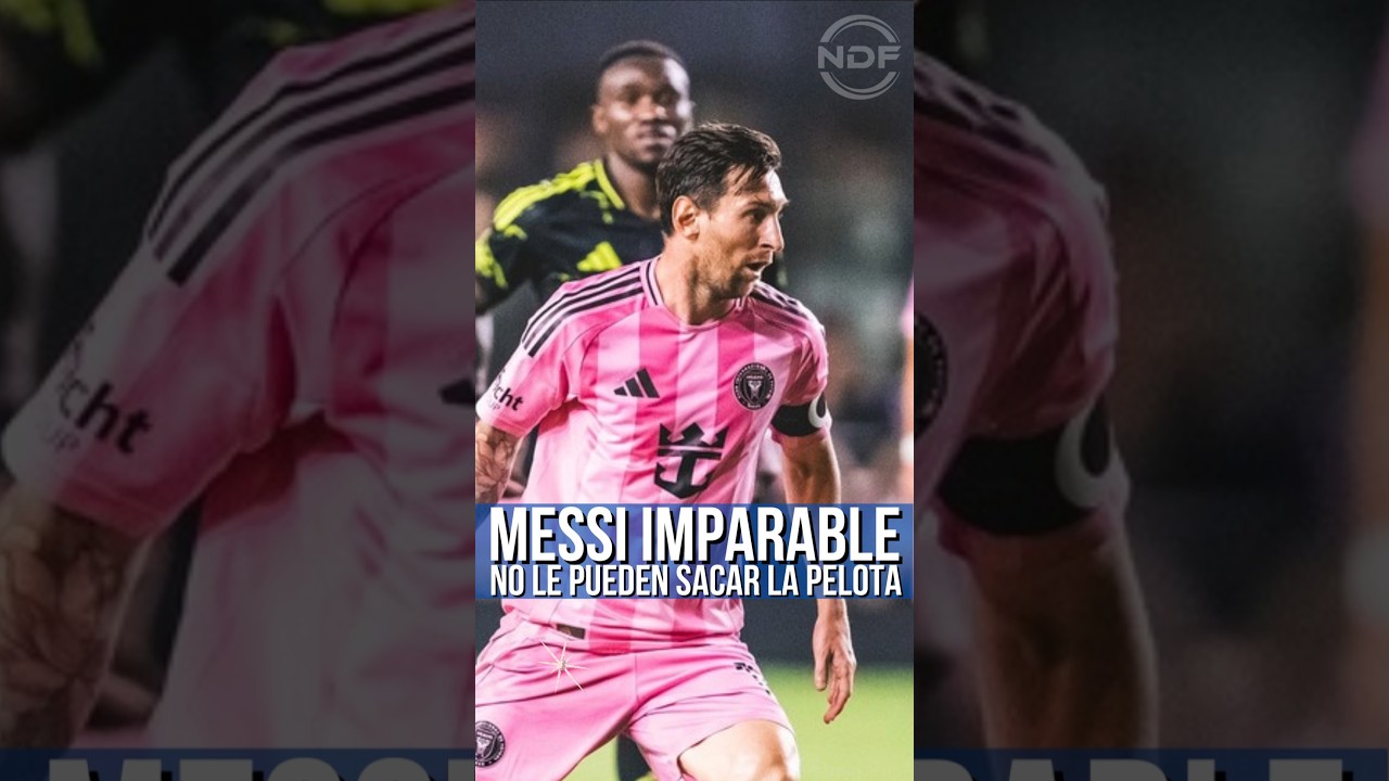 Leo Messi imparable, vous ne pouvez pas le sortir ð±