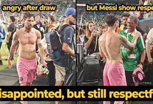 Messi réagit avec colère après avoir réalisé que Miami affrontera le PSG après le tirage contre Palmeiras