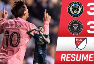 Partidazo avec le but de Lionel Messi, Inter Miami a sauvé un match nul 3-3 contre Philadelphia Union | MLS