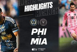Philadelphia Union contre Inter Miami CF | Pilation des points forts du match complet | Messi Golazo, Tai Baribo Brace!