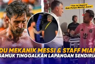 Emos a explosé dans le couloir du stade !! La colère de Leo Messi à l'équipe des entraîneurs intermiamis après Palmeiras