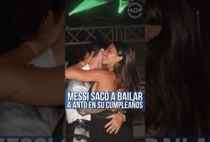 Leo Messi a pris Anto Roccuzzo le jour de son anniversaire ð