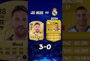 Leo Messi vs Real Madrid