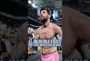 L'incroyable physicien Leo Messi à 38 ans ð±