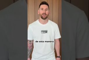 Message d'adieu de Leo Messi à Sergio Busquets #Shorts
