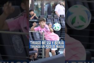 Thiago Messi et Benja Suarez tirant la magie avec le ballon ð±