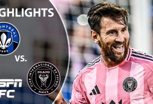 2 buts de Messi ⚽️ Montréal contre inter Miami | MLS FAITS MLS | ESPN FC