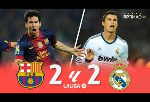 Barcelone 2 x 2 Real Madrid (Messi X C. Ronaldo) ● La Liga 12/13 buts prolongés et faits saillants ᴴᴰ