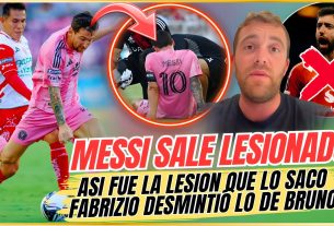 ð¨ Dans le temps: Lionel Messi blessé est venu à min 10 ❌ Fabrizio nie la rumeur de Bruno Fernandez ð¤¯