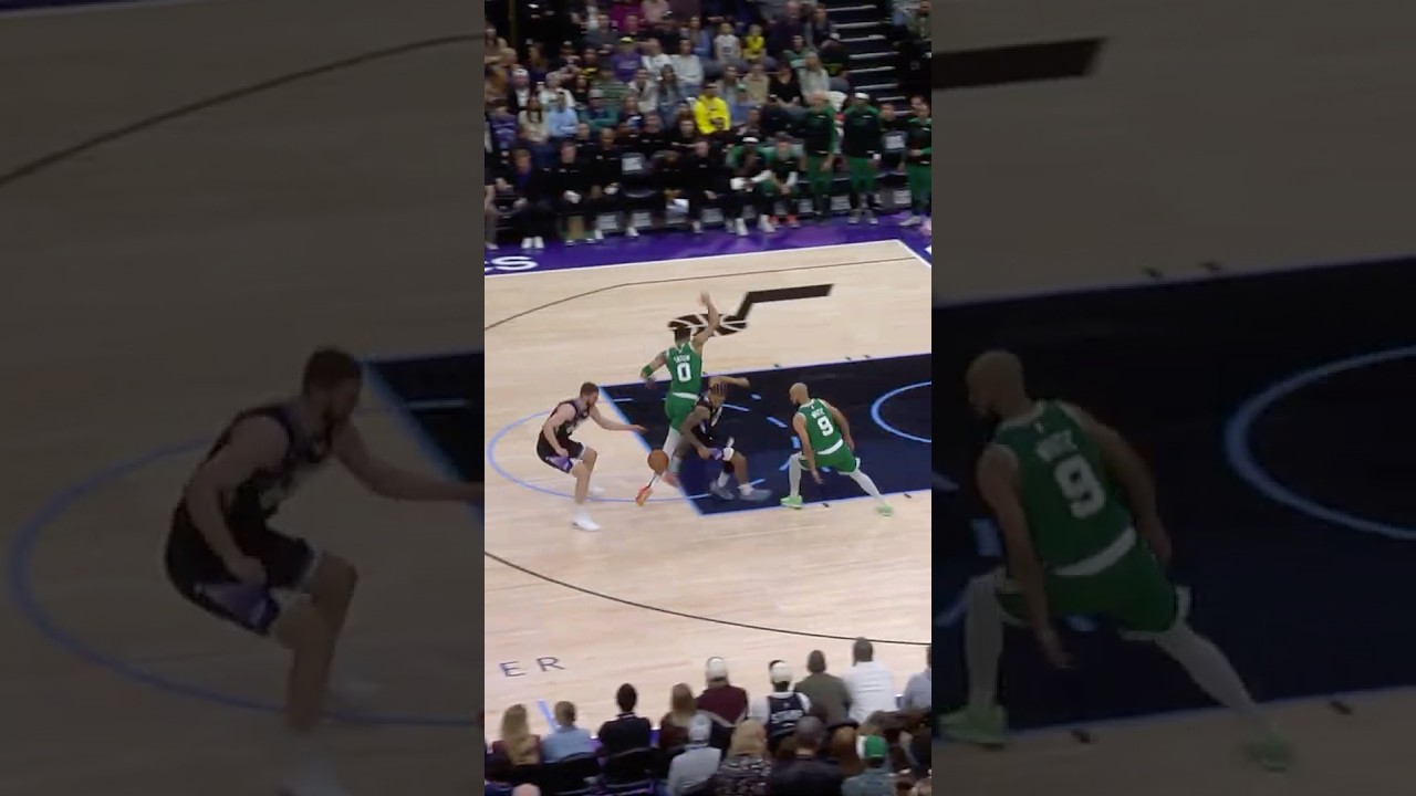 Est-ce Jayson Tatum ou Leo Messi? ð #nbahandlesweek #celtics #shorts