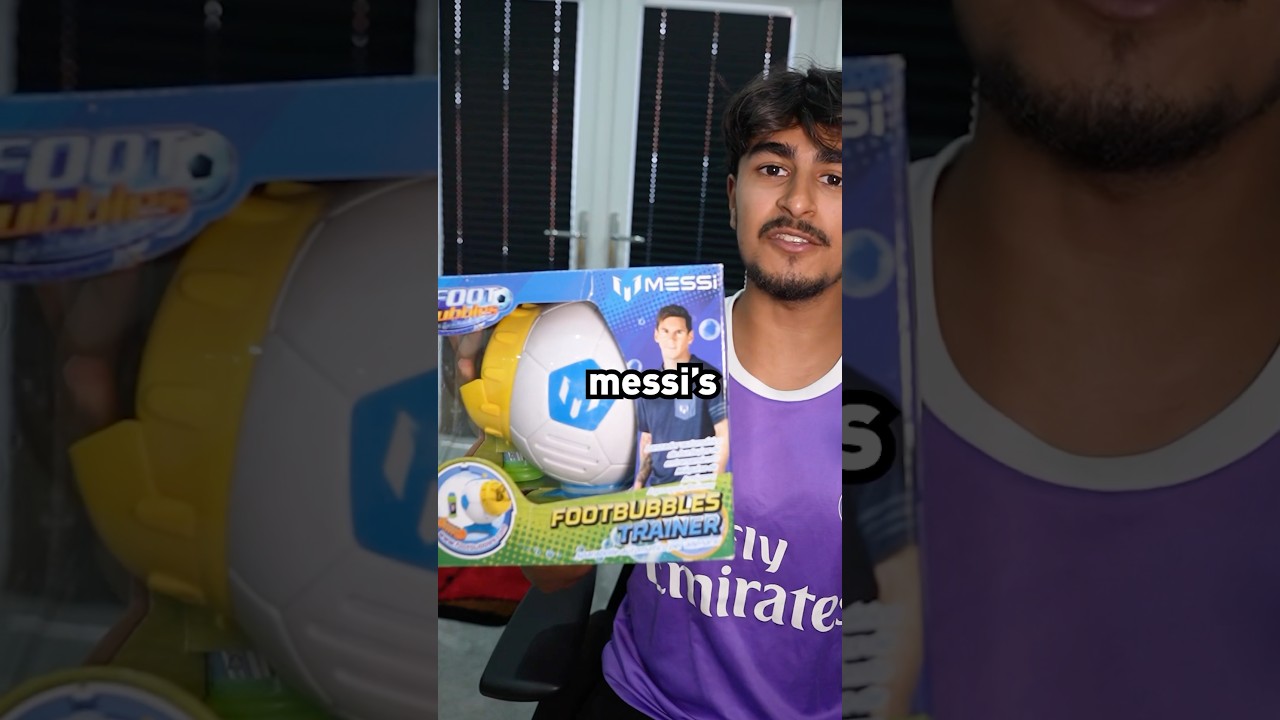 I Tested a Lionel Messi Product⚽️ð«§