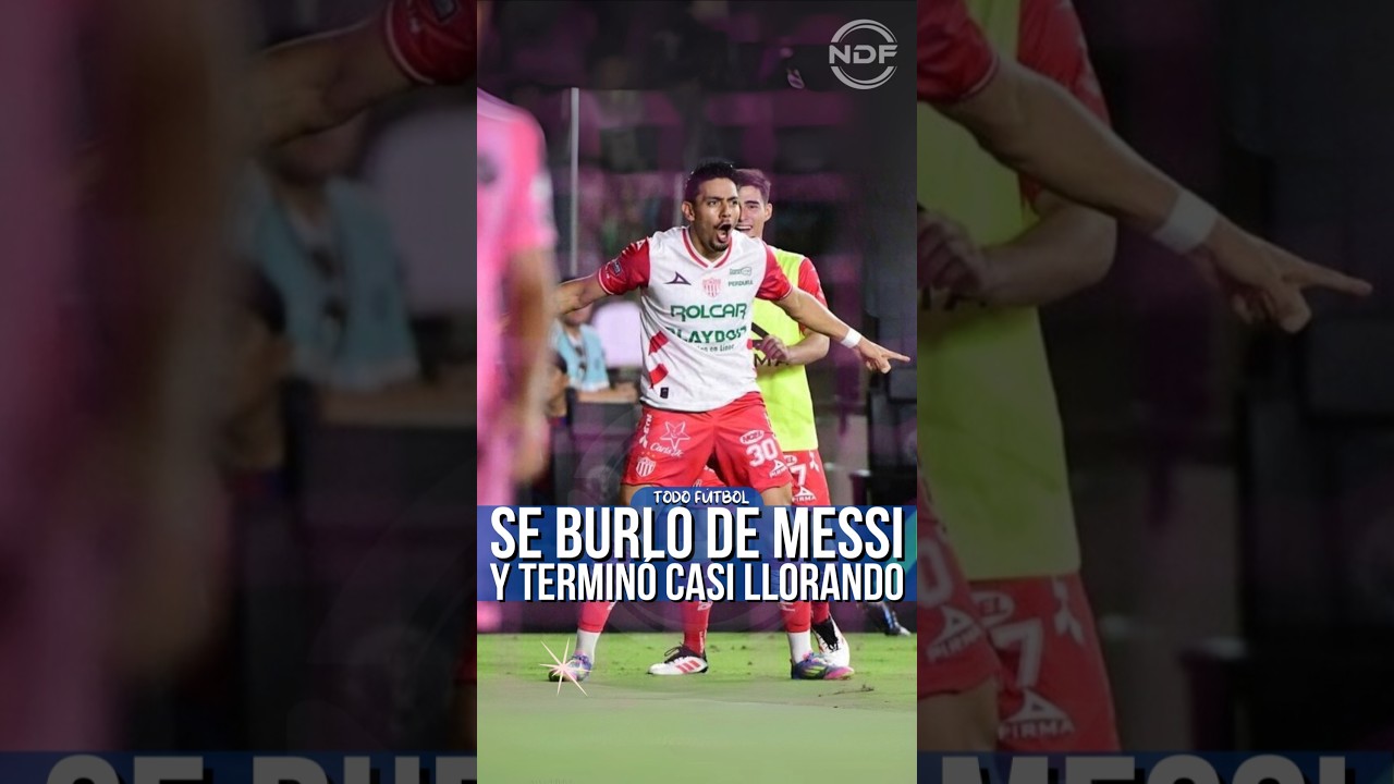 Il s'est moqué de Leo Messi célébrant comme Cristiano Ronaldo et a donc terminé ð±