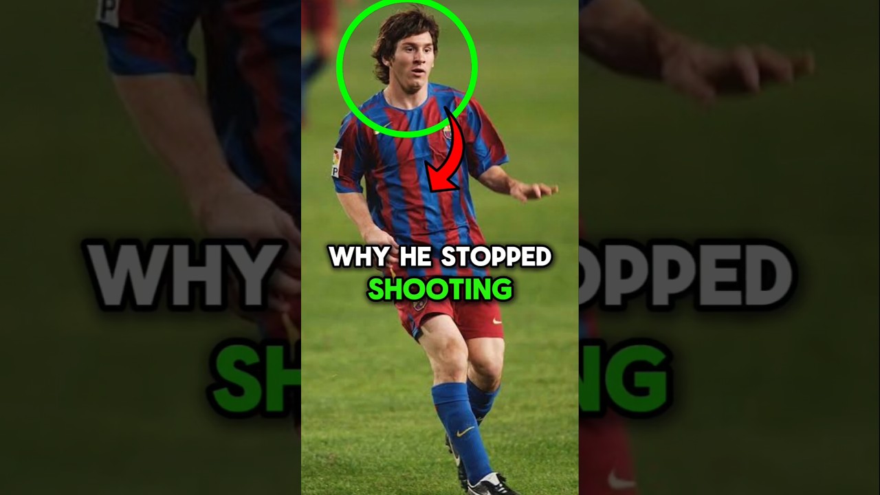 La vraie raison pour laquelle Messi ne tire pas sur le ballon!