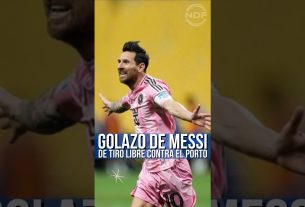 Le but de Leo Messi libre contre Porto ð±