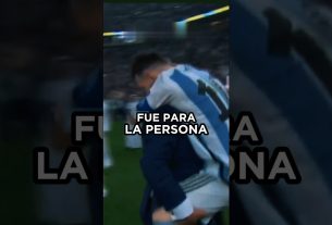 Le geste de Leo Messi avec la personne qui a changé sa vie