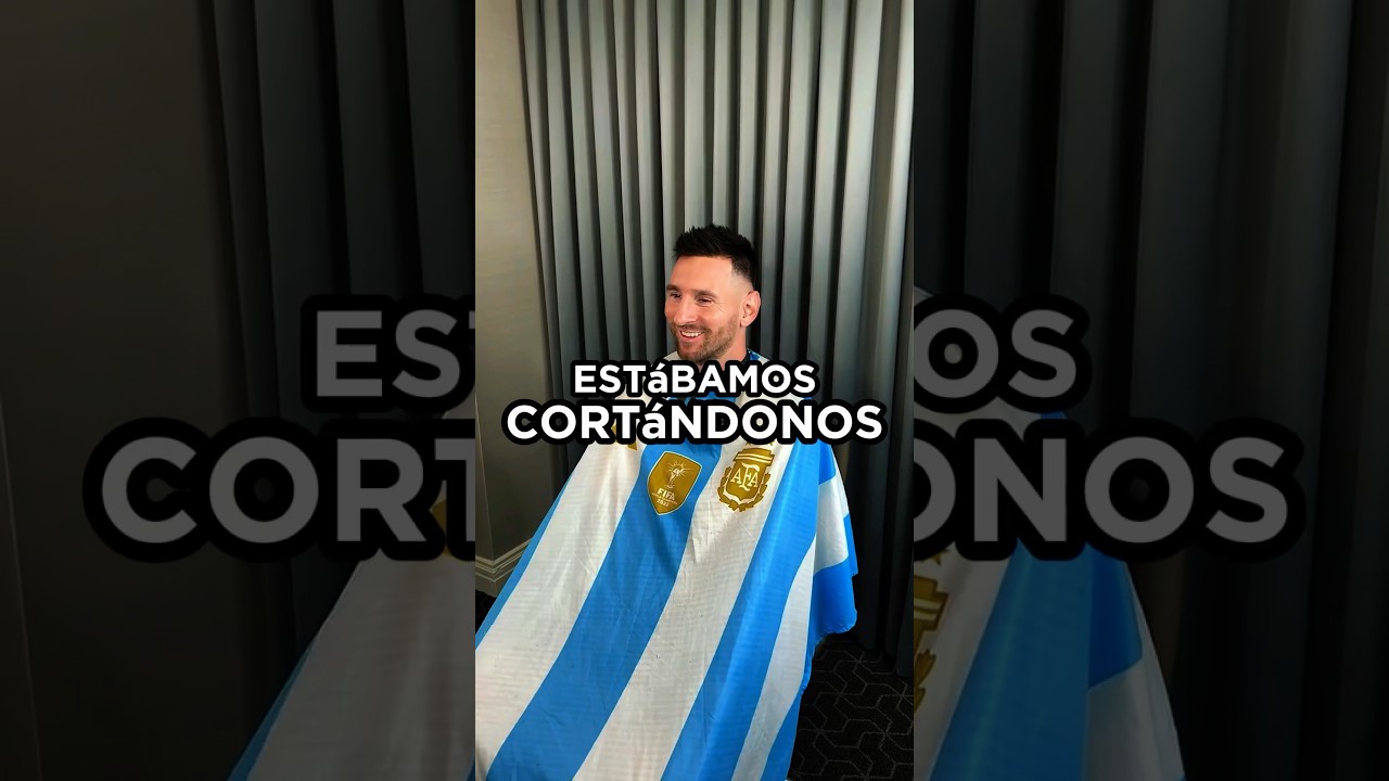 Le geste de Leo Messi avec le tirage avant la finale