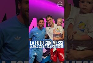 Le grand geste de Leo Messi avec les joueurs de Necaxa ð±
