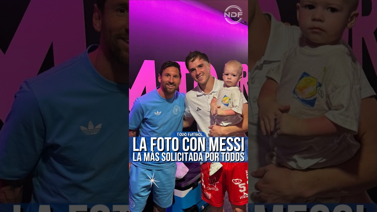 Le grand geste de Leo Messi avec les joueurs de Necaxa ð±